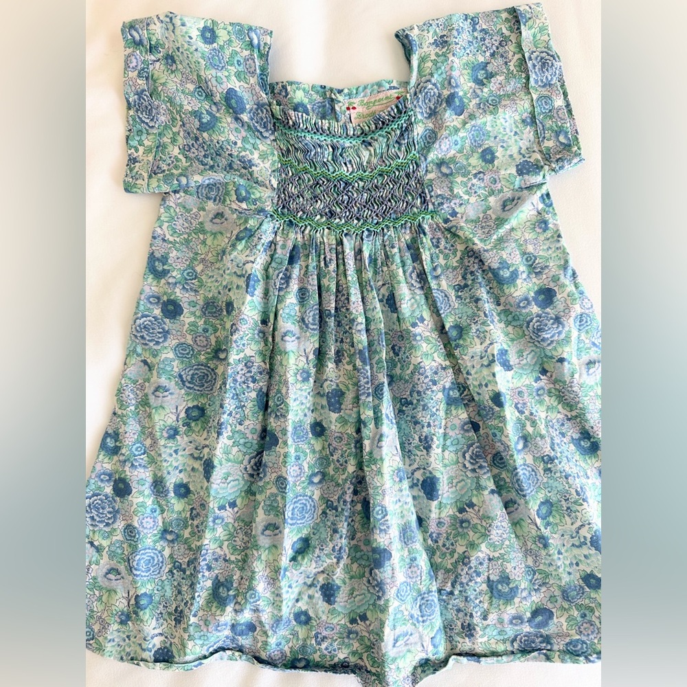 Bonpoint smocked dress 18M Incredible!